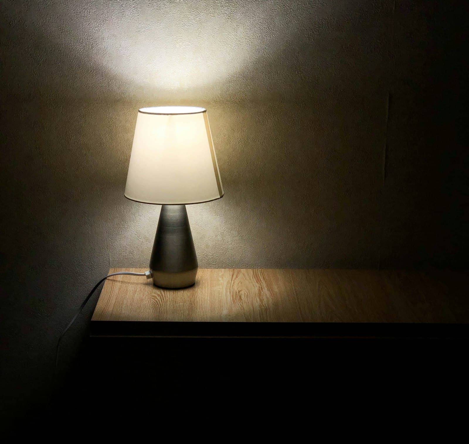 bedside table lamp — view 1